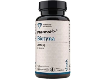 PHARMOVIT Biotyna, kapsułki, 2500 mcg