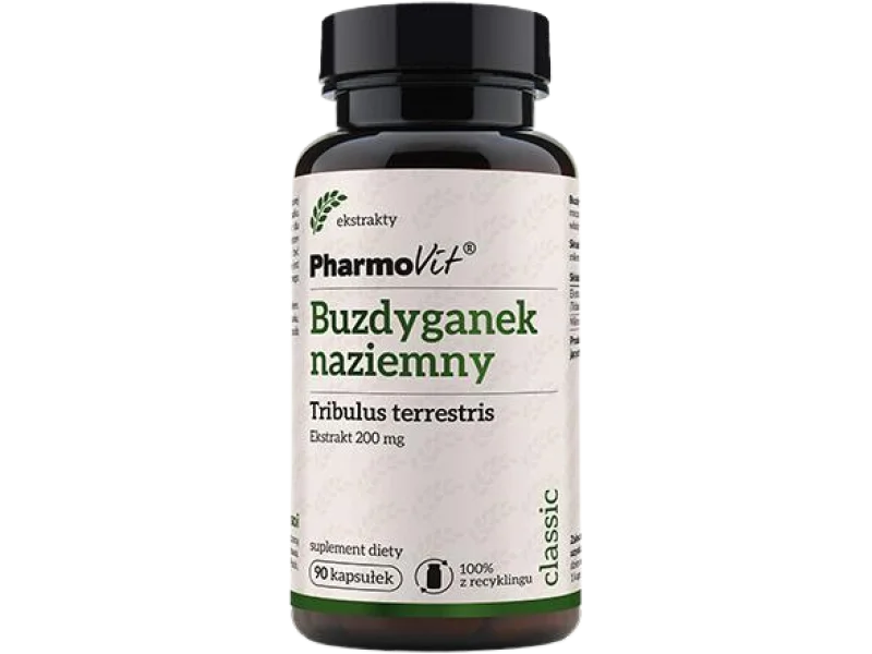 PHARMOVIT Buzdyganek naziemny, kapsułki, 200 mg