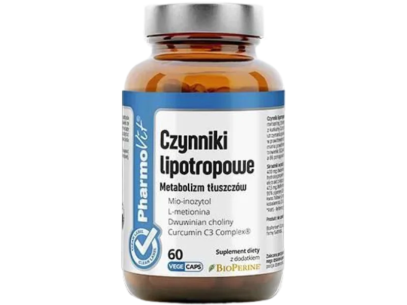 Pharmovit Czynniki lipotropowe, kapsułki