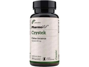 Zdjęcie produktu PHARMOVIT Czystek Ekstrakt, kapsułki, 250 mg