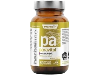 Zdjęcie produktu PHARMOVIT Herbaline Paravitol Wsparcie Jelit, kapsułki