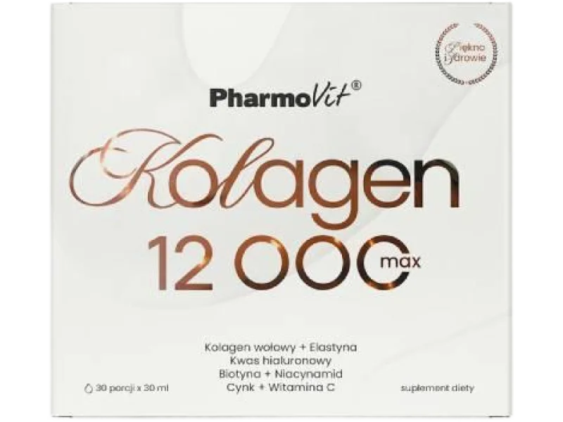 PHARMOVIT Kolagen 12 000 max, płyn