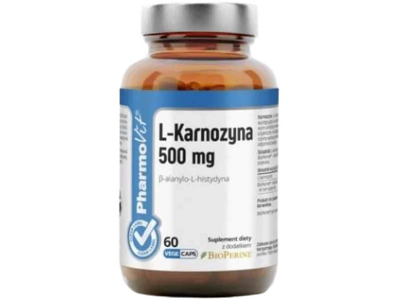 PHARMOVIT L-Karnozyna, kapsułki, 500 mg