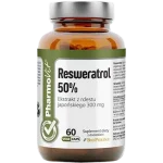PHARMOVIT Resweratrol 50%, kapsułki, 150 mg