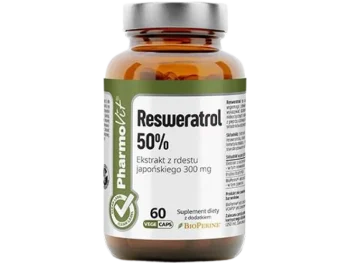 Zdjęcie produktu PHARMOVIT Resweratrol 50%, kapsułki, 150 mg