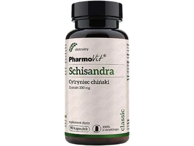 Pharmovit Schisandra Cytyniec Chiński, kapsułki, 300 mg