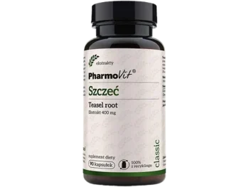 PHARMOVIT Szczeć Teasel root Ekstrakt, kapsułki, 400 mg