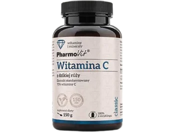 PHARMOVIT Witamina C z dzikiej róży, proszek, 700 mg
