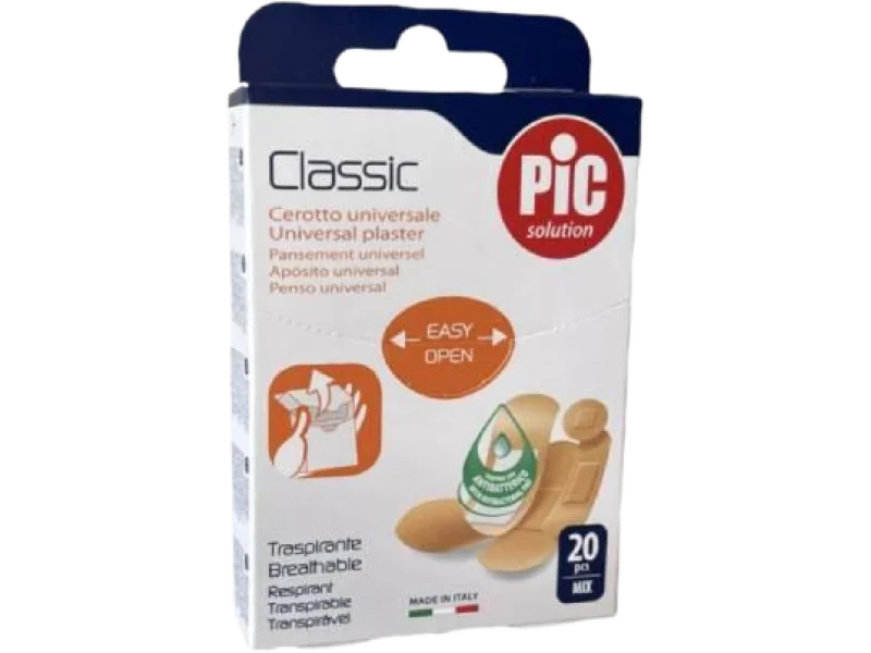 PIC Classic Plaster antybakteryjny mix, plastry