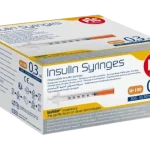 PIC solution Insulin Syringes 31G (0,25mm) x 8mm jednorazowa strzykawka insulinowa