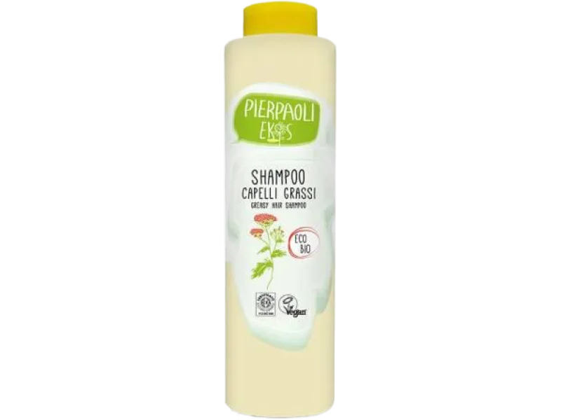 Pierpaoli Ekos Personal Care Szampon do włosów tłustych z ekstraktem z organicznego krwawnika