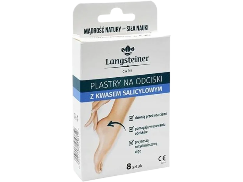 Plastry na odciski z kwasem salicylowym