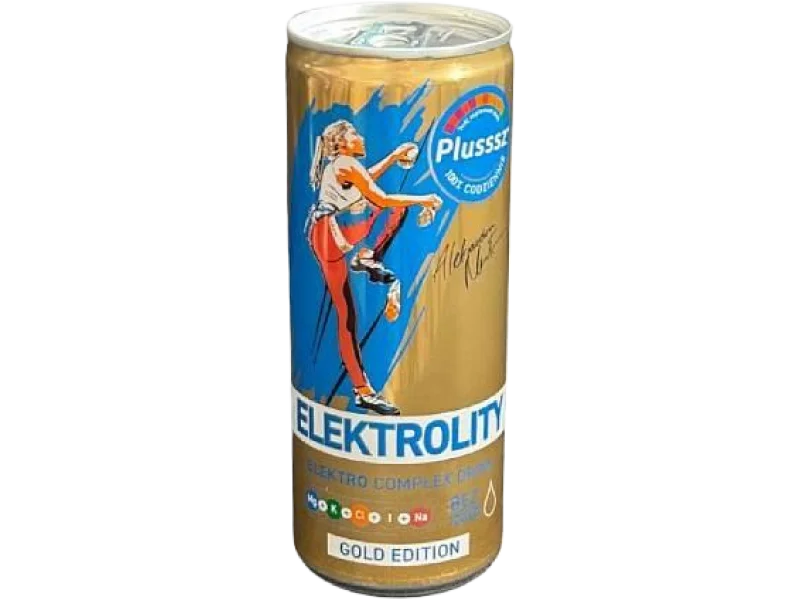 Plusssz Elektrolity Elektro Complex Drink Gold edition smak mango i cytryna, płyn