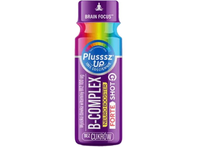 Plusssz Up B-Complex Neuro Booster Forte Shot, płyn