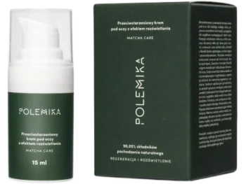 POLEMIKA Przeciwstarzeniowy krem pod oczy z efektem rozświetlenia Matcha Care