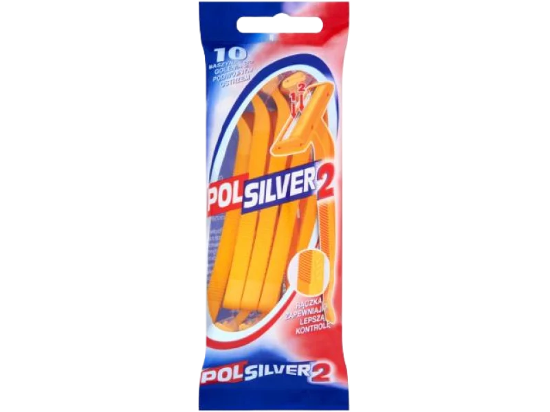 POLSILVER2 Maszynki do golenia z podwójnym ostrzem, sprzęt medyczny