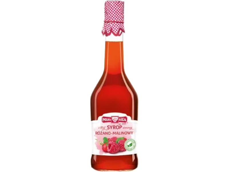 POLSKA RÓŻA Syrop Różano-Malinowy