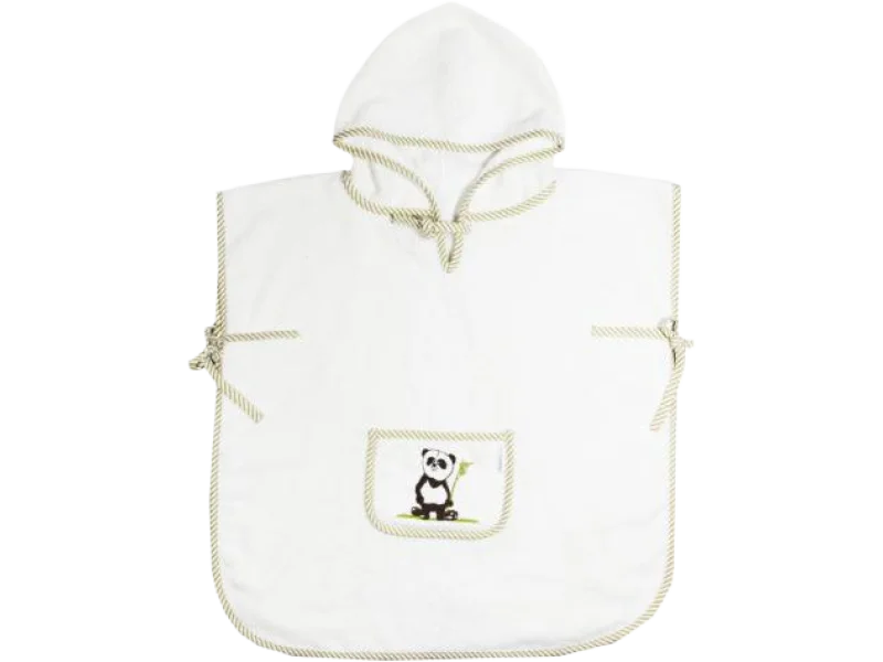 Poncho dziecięce bambusowe panda