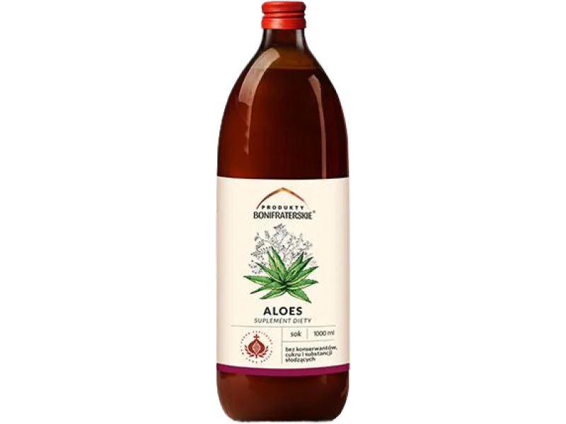 Produkty Bonifraterskie Sok z aloesu, płyn