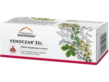Zdjęcie produktu Produkty Bonifraterskie Venoczar Żel do nóg, żel