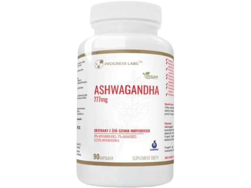 Progress Labs Ashwagandha Extract 777mg, kapsułki, 777 mg