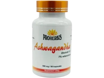 Zdjęcie produktu PROHERBIS Ashwagandha ekstrakt, kapsułki