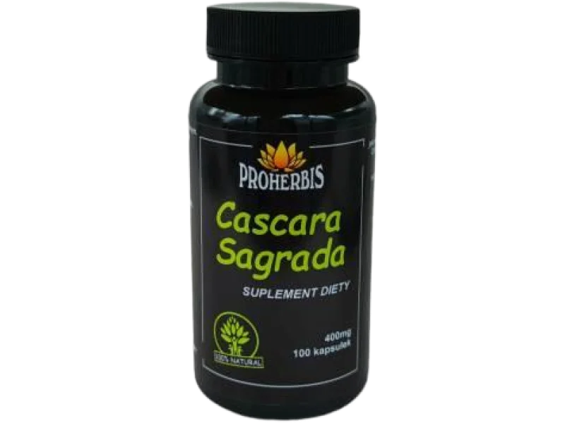 Proherbis Cascara sagrada, kapsułki, 400 mg