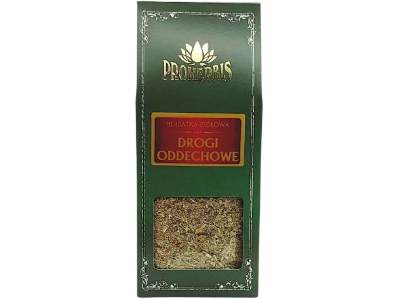 PROHERBIS Herbatka Drogi oddechowe, zioła do zaparzania