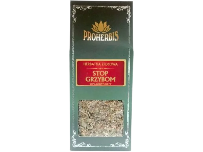 PROHERBIS Herbatka Stop Grzybom, zioła do zaparzania