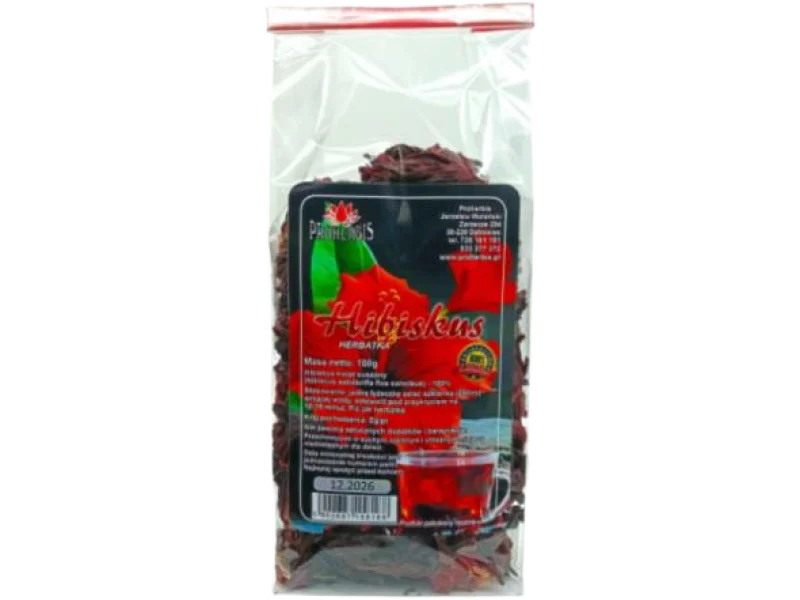 Proherbis Hibiskus Herbatka, zioła do zaparzania