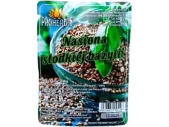 Zdjęcie produktu PROHERBIS Nasiona Słodkiej Bazylii, produkt sypki