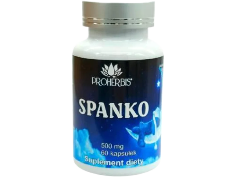 PROHERBIS Spanko, kapsułki, 500 mg