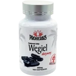 PROHERBIS Węgiel aktywny, kapsułki, 300 mg