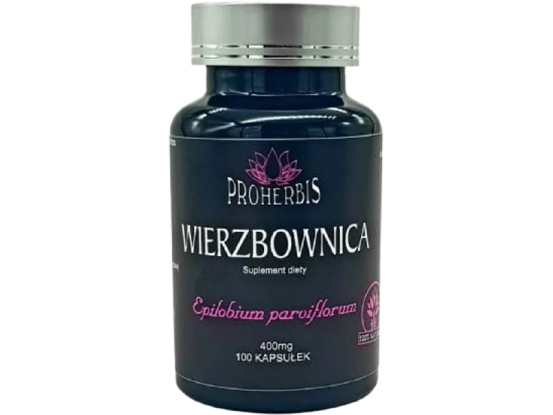 PROHERBIS Wierzbownica drobnokwiatowa, kapsułki, 400 mg