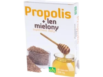 Zdjęcie produktu Propolis + Len mielony, kapsułki
