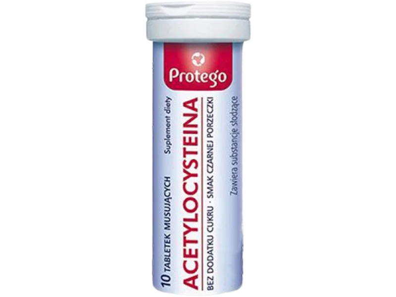 Protego Acetylocysteina, tabletki musujące, 300 mg