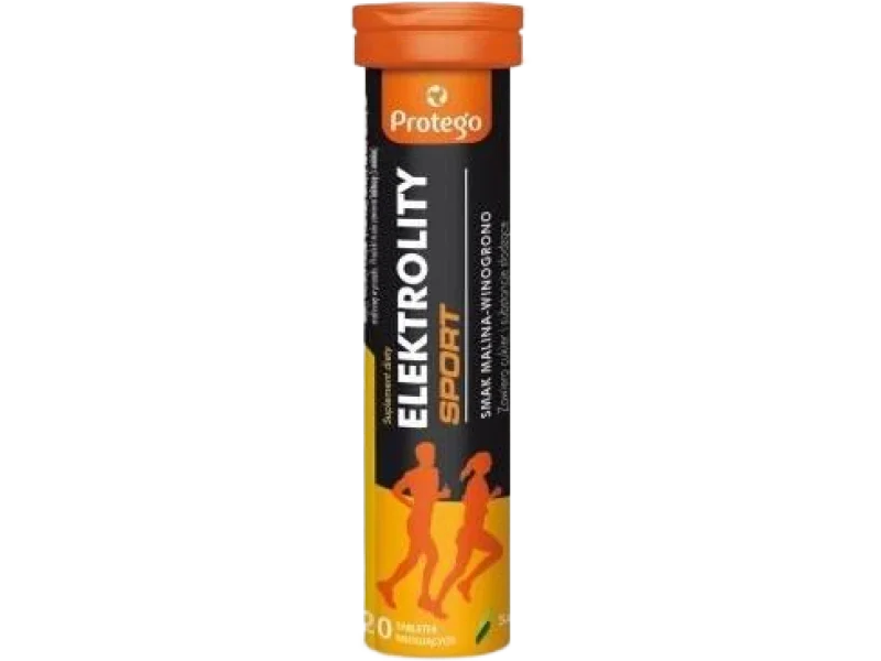 Protego Elektrolity Sport, tabletki musujące
