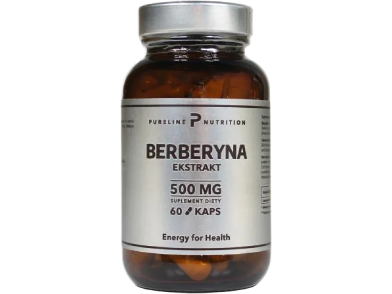 Pureline Nutrition Berberyna Ekstrakt, kapsułki, 500 mg