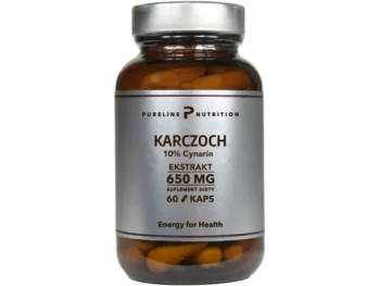 Zdjęcie produktu Pureline Nutrition Karczoch Ekstrakt, kapsułki