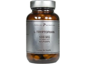 Zdjęcie produktu Pureline Nutrition L-tryptophan ekstrakt 500 mg, kapsułki, 500 mg