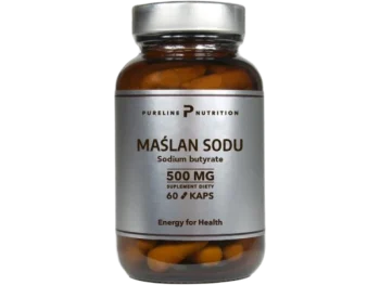 Zdjęcie produktu Pureline Nutrition Maślan Sodu, kapsułki, 500 mg