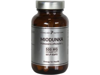 Zdjęcie produktu Pureline Nutrition Miodunka lekarska Ekstrakt, kapsułki, 500 mg