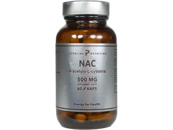 Zdjęcie produktu Pureline Nutrition NAC N-acetylo-L-cysteina, kapsułki, 500 mg