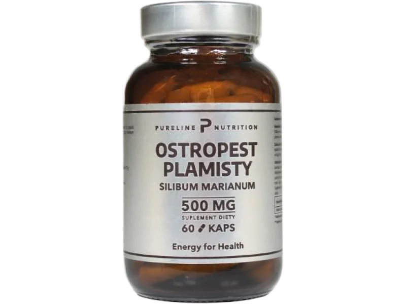 Pureline Nutrition Ostropest plamisty Ekstrakt, kapsułki, 500 mg