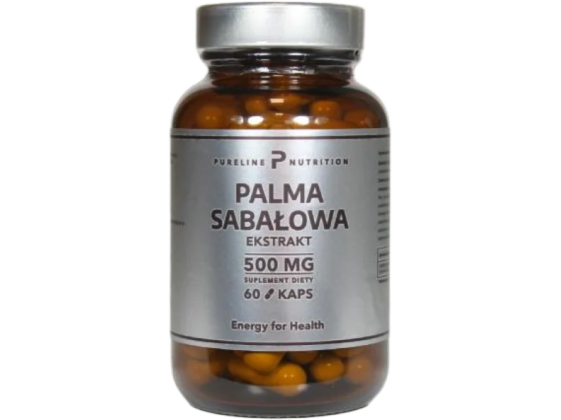 Pureline Nutrition Palma sabałowa ekstrakt, kapsułki, 500 mg