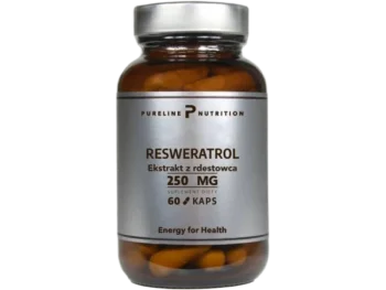 Zdjęcie produktu Pureline Nutrition Resweratrol ekstrakt, kapsułki, 245 mg