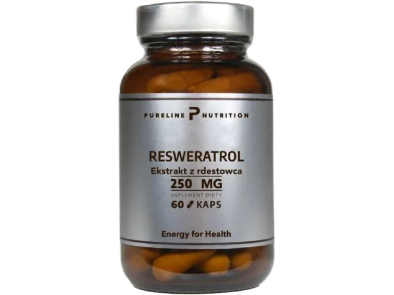 Pureline Nutrition Resweratrol ekstrakt, kapsułki, 245 mg