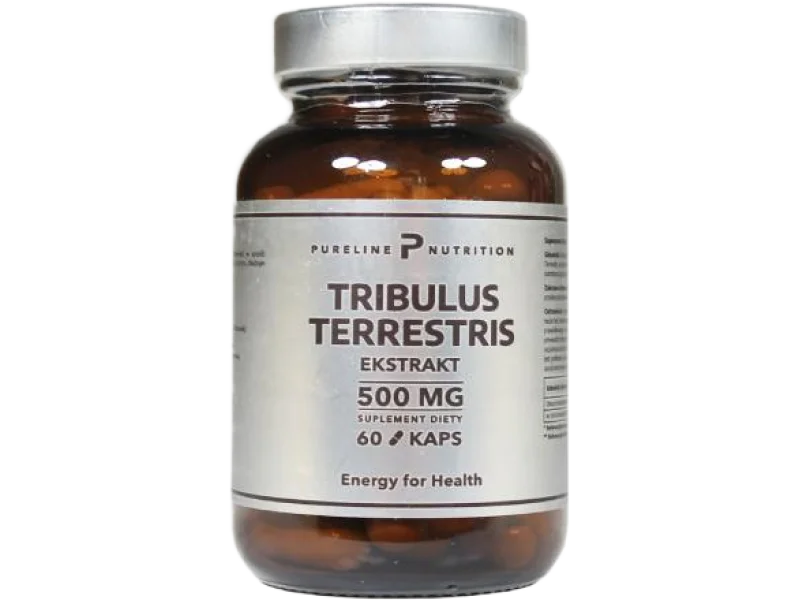 Pureline Nutrition Tribulus Terrestris Buzdyganek Ekstrakt, kapsułki, 500 mg