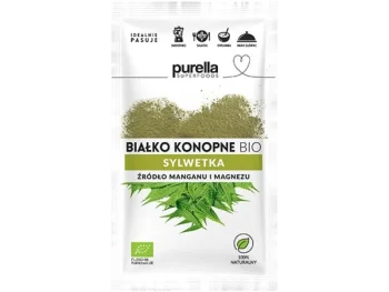 Zdjęcie produktu PURELLA Białko konopne sproszkowane Bio, proszek