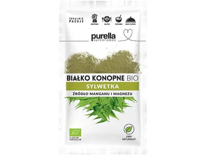 PURELLA Białko konopne sproszkowane Bio, proszek